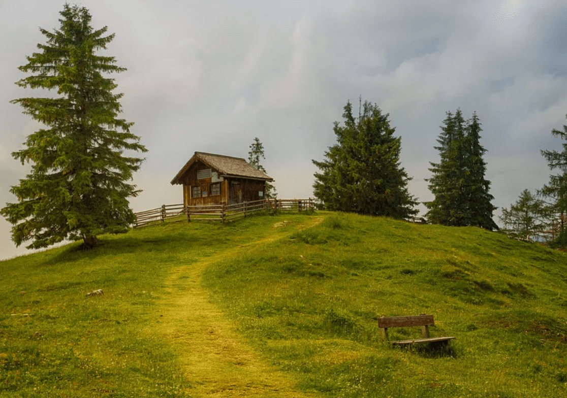Berghütte kaufen aus Holz