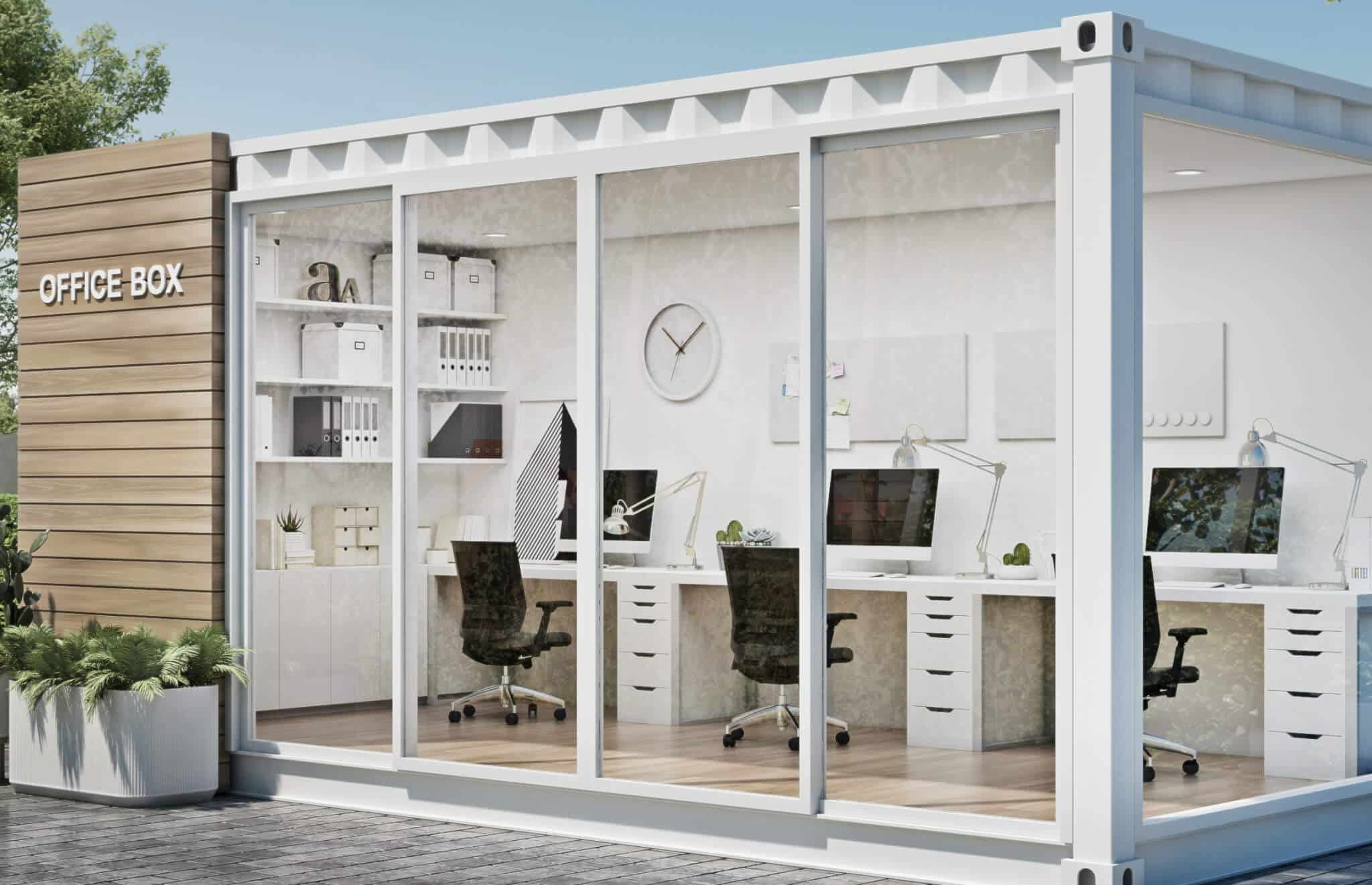 Mobiles Büro: Modelle im Vergleich und Preise - Comobau