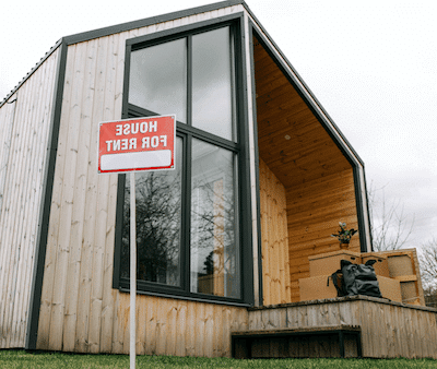 Hausumbau modernes Holzhaus