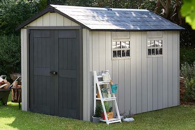 Gartenschuppen aus Kunststoff