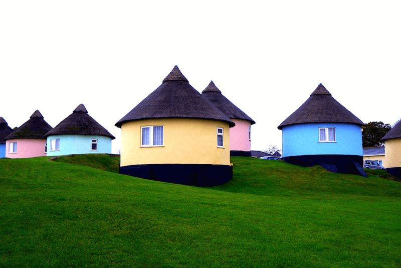 Rundhaus Siedlung