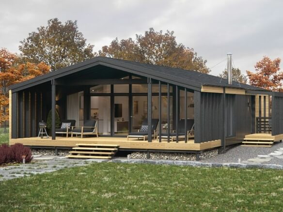 Blockbohlenhaus zum Wohnen Preise, Anbieter und Modelle im Check Comobau