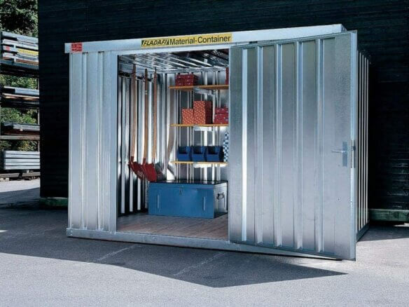 Materialcontainer im Vergleich: Preise, Maße und Anbieter - Comobau