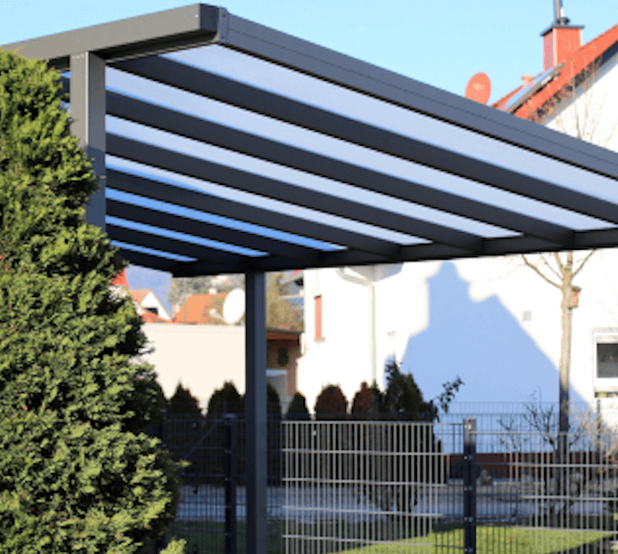 Carport Bausatz aus Metall