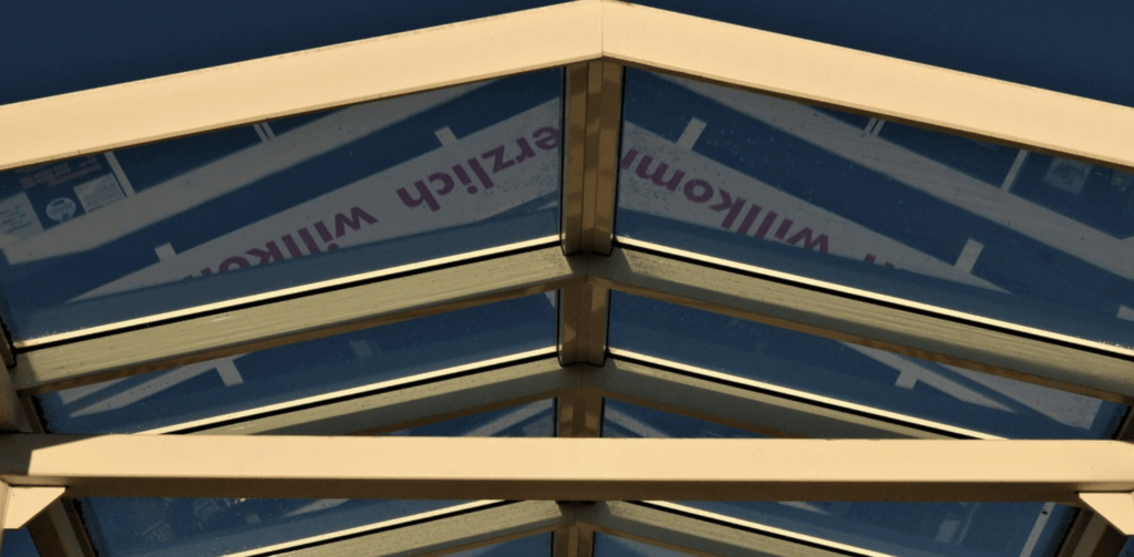 Glas Terrassenüberdachung