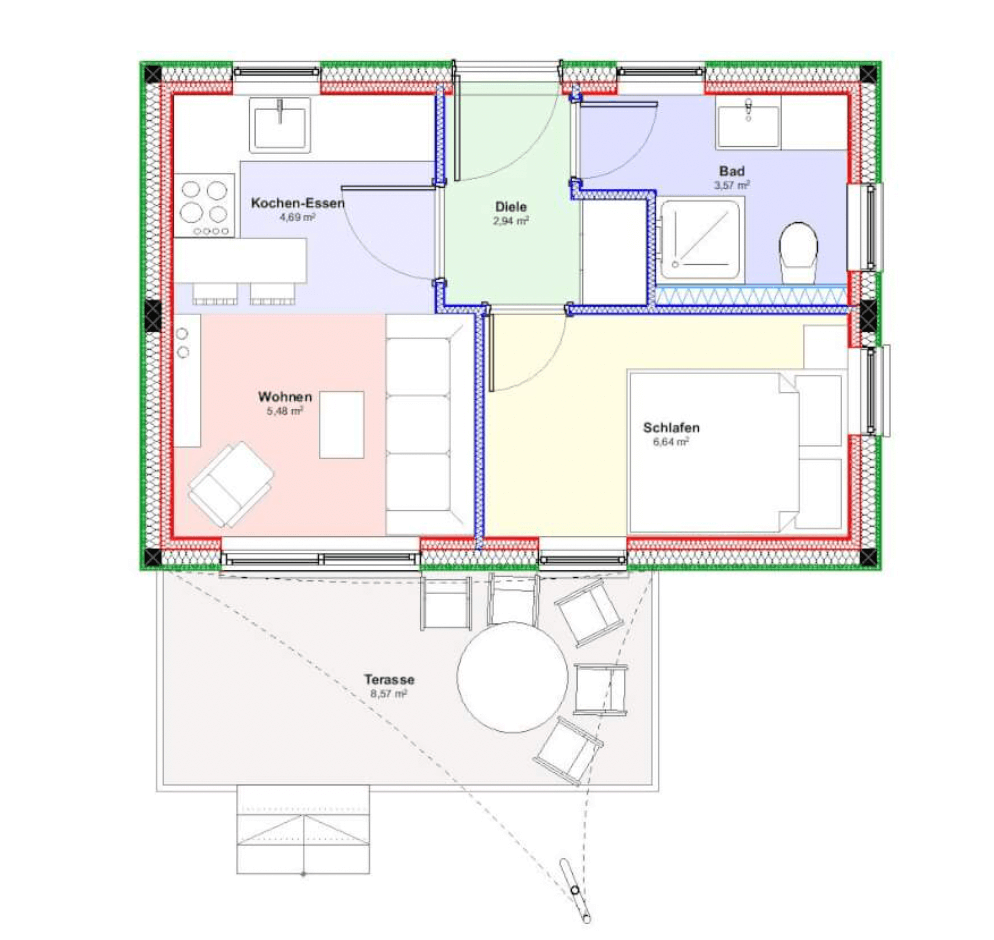 Tiny House Grundrisse für 2, 3 und 4 Personen im Überblick Comobau Tiny House Grundrisse für 2, 3 und 4 Personen im Überblick Comobau