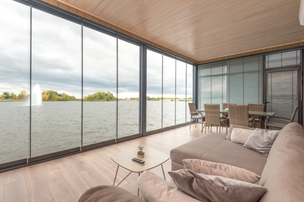 Architektur mit Glas