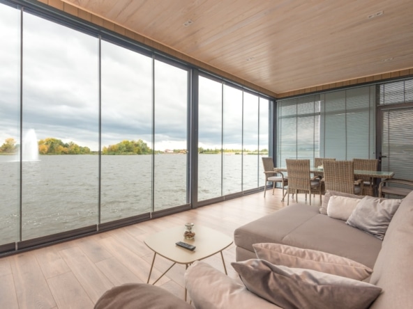 Architektur mit Glas